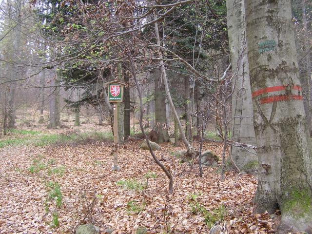 Hranice přírodní rezervace Skočický Hrad